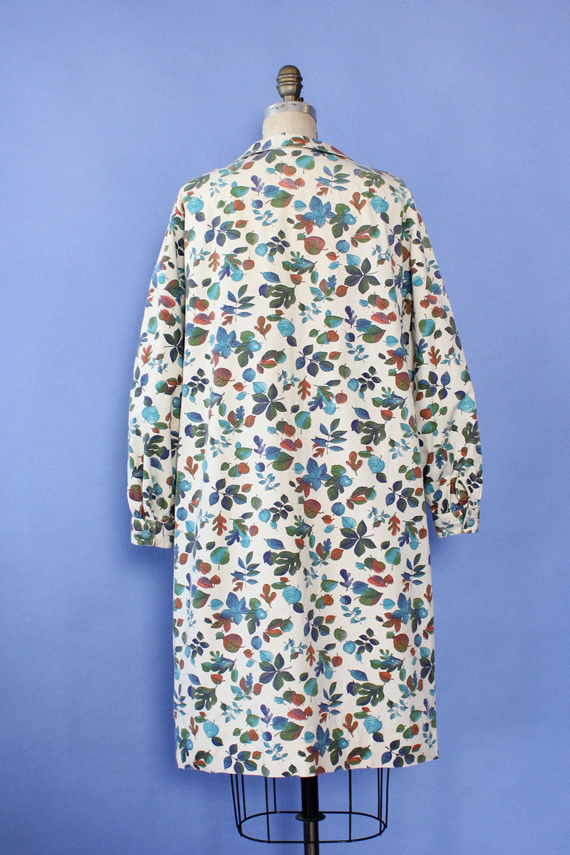 Leafy Print Pocket Shift M