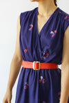 Midnight Floral Knit Dress XS-M