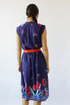 Midnight Floral Knit Dress XS-M