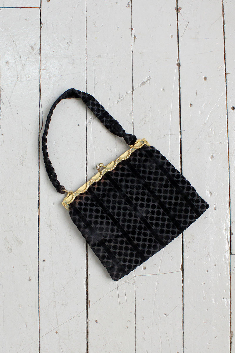 Italian Velvet Purse