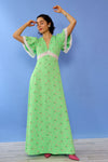 Apple Blossom Lace Maxi Dress S/M