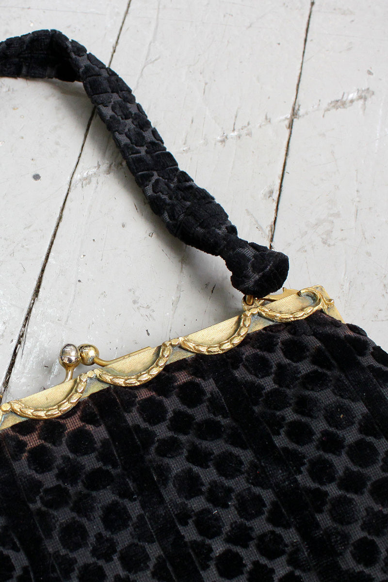 Italian Velvet Purse