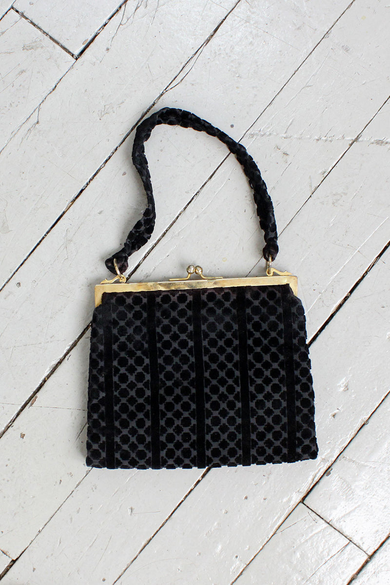Italian Velvet Purse