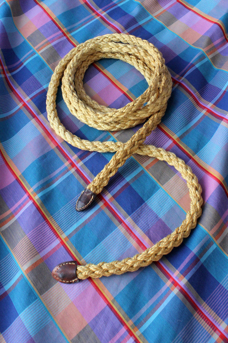 Extra Long Rope Wrap Belt