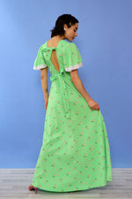 Apple Blossom Lace Maxi Dress S/M
