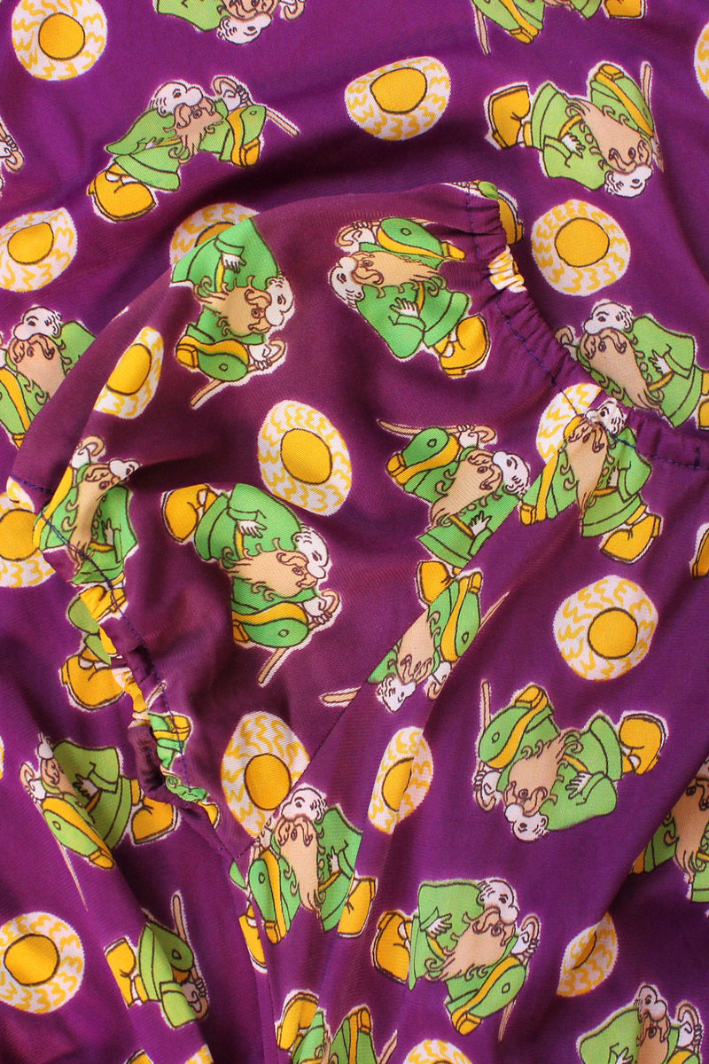 Mystical Man Print Dress S/M