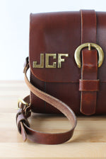 Redwood Leather Structured Purse