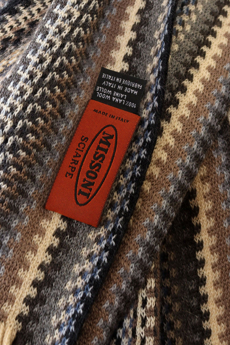Missoni Neutral Knit Scarf