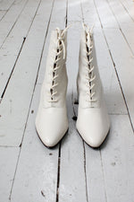 Ivory Granny Boots 6 1/2