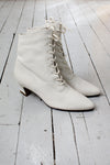 Ivory Granny Boots 6 1/2