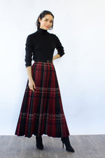 Evan Picone Pleated Maxi S/M