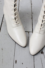 Ivory Granny Boots 6 1/2