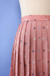 Carnation Pleated Skirt L