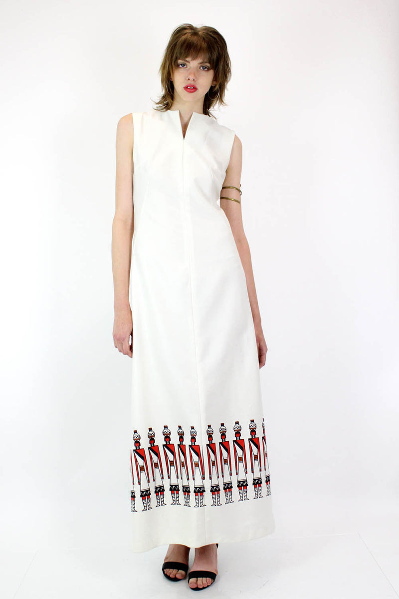 Soldier Girl Maxi Dress S