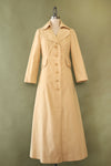 Butterscotch Seventies Fitted Maxi Trench XS