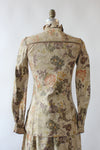 Roberto Cavalli Suede Floral 2 pc Set XS/S