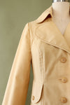 Butterscotch Seventies Fitted Maxi Trench XS