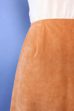 Melon Ultrasuede Skirt M