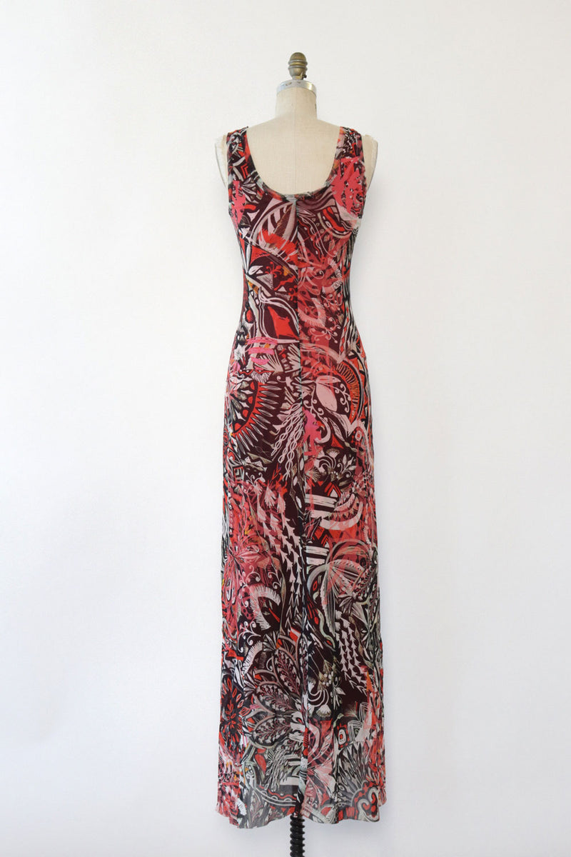 Fuzzi Printed Mesh Maxi M-XL