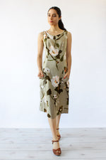 Sage Bloom Dress M