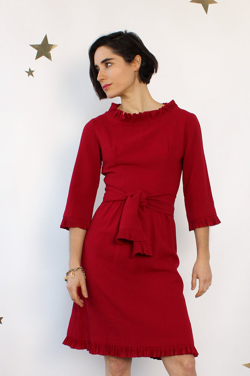 May Ruby Frill Dress XS