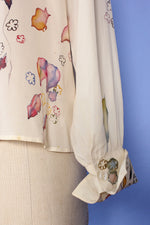Carroll Hand Painted Silk Blouse S-L