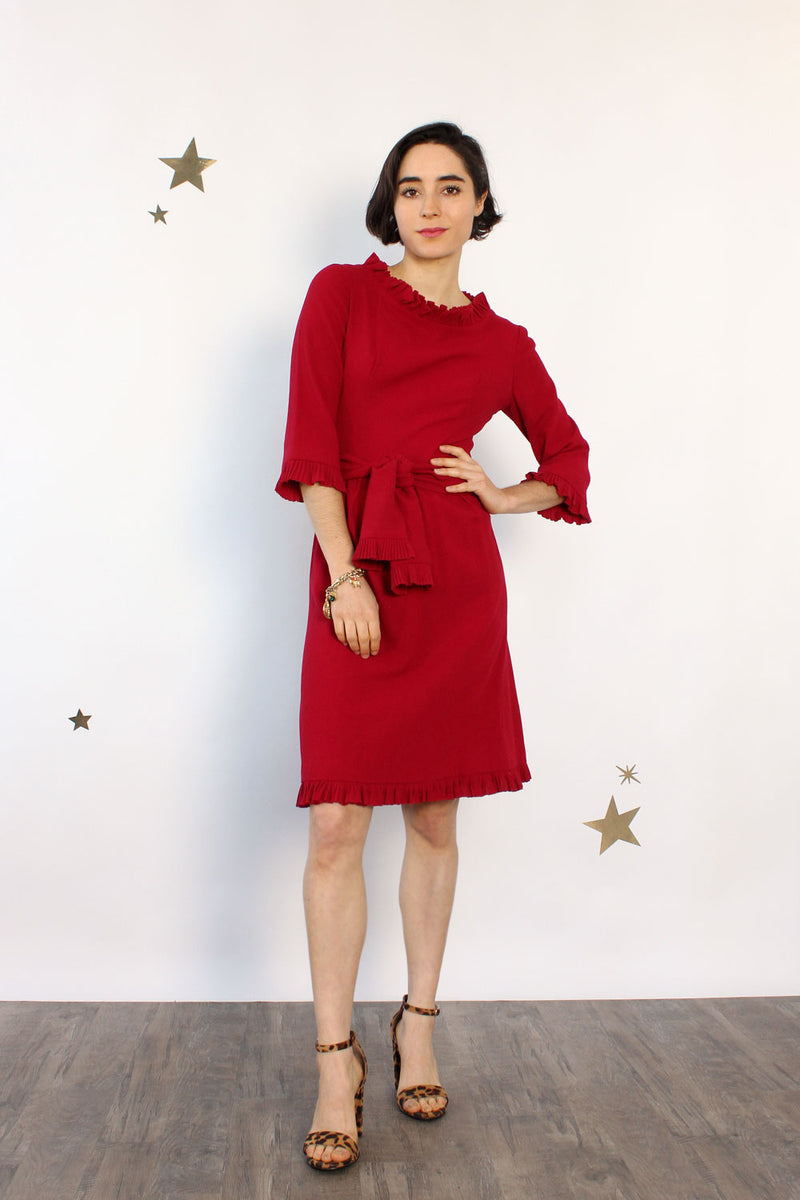 May Ruby Frill Dress XS