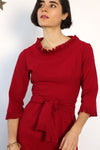 May Ruby Frill Dress XS