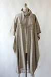 Oatmeal Wool Cape OS