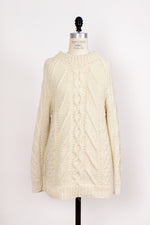 Ivory Chunky Knit Sweater