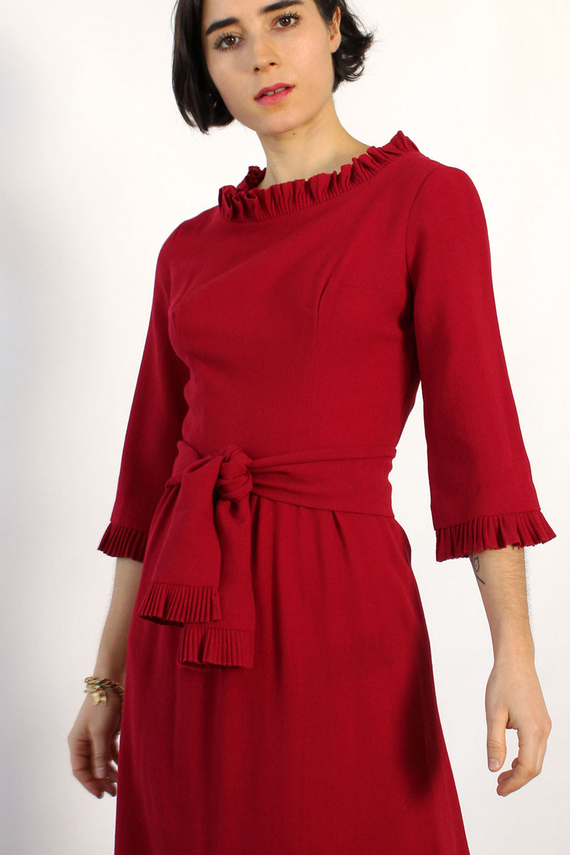 May Ruby Frill Dress XS