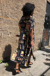 Gia Geometric Caftan