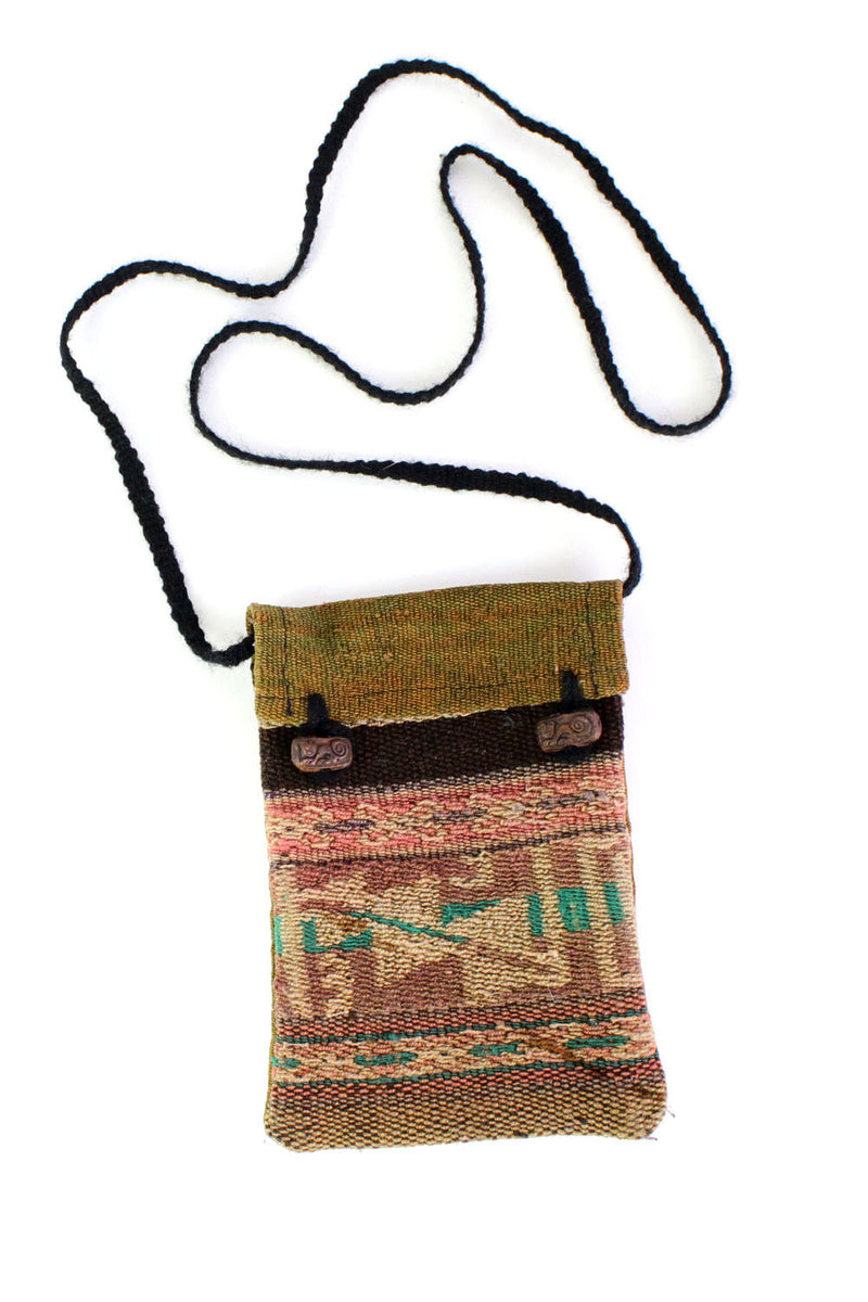tribal crossbody pouch