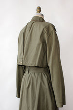 Army Green Maxi Trench M/L