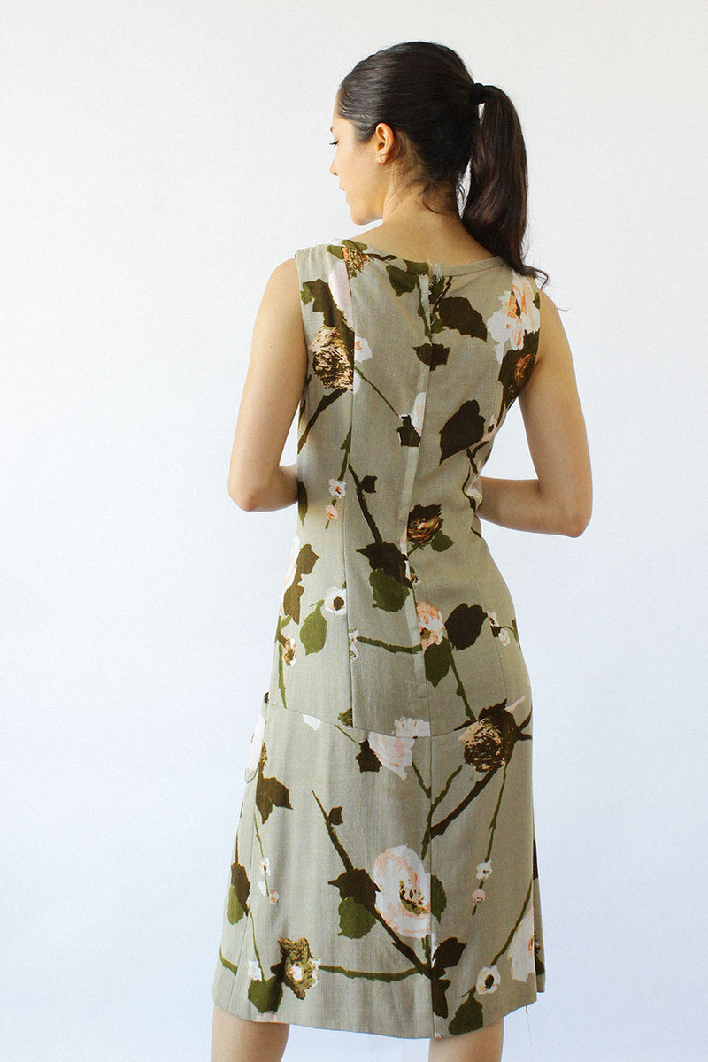 Sage Bloom Dress M