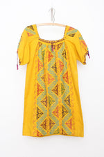 Marigold Cross Stitch Dress S