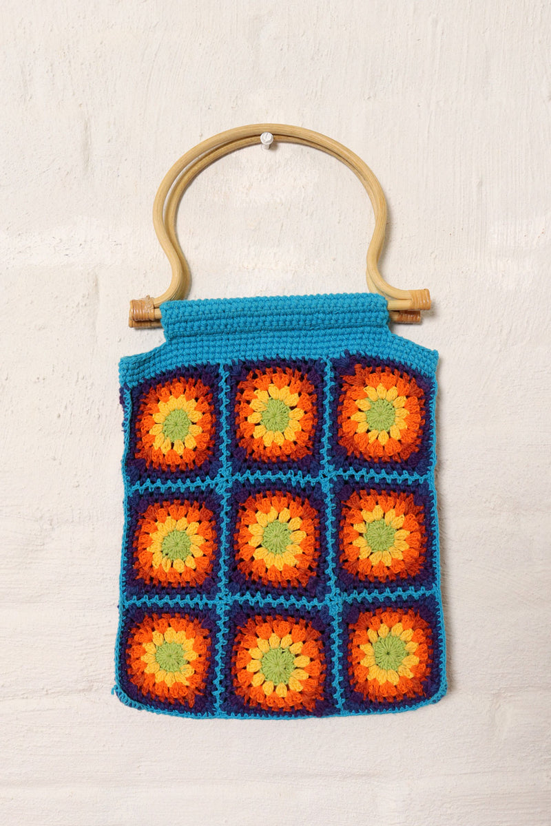 Electric Granny Square Handbag