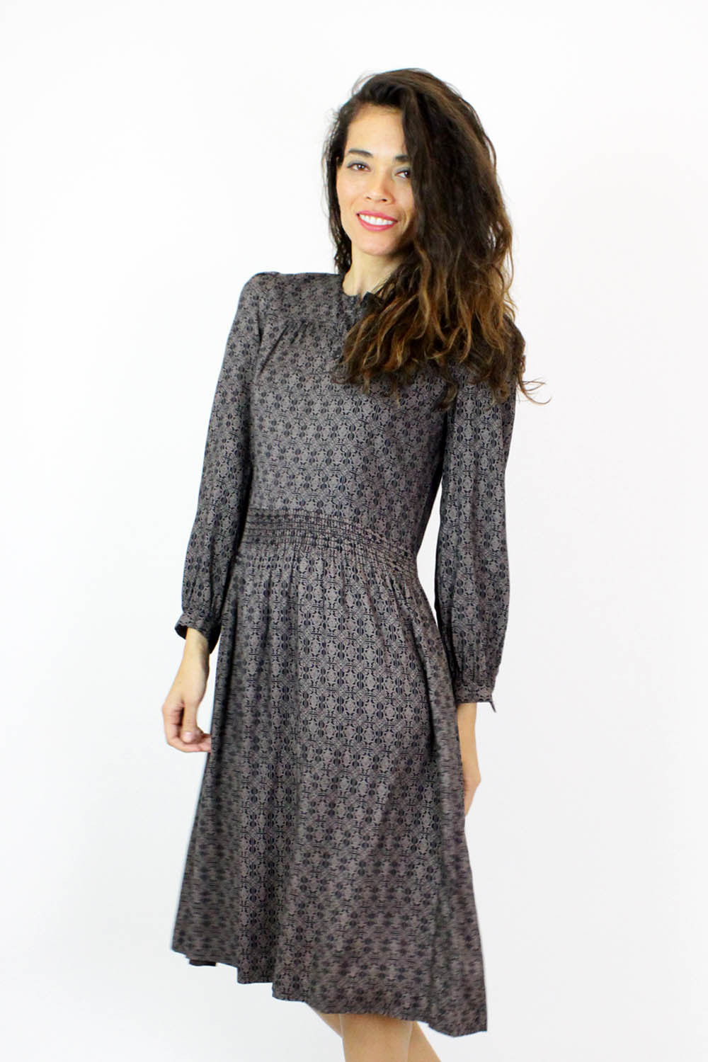 vintage long sleeve dresses