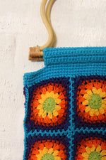 Electric Granny Square Handbag