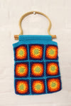 Electric Granny Square Handbag