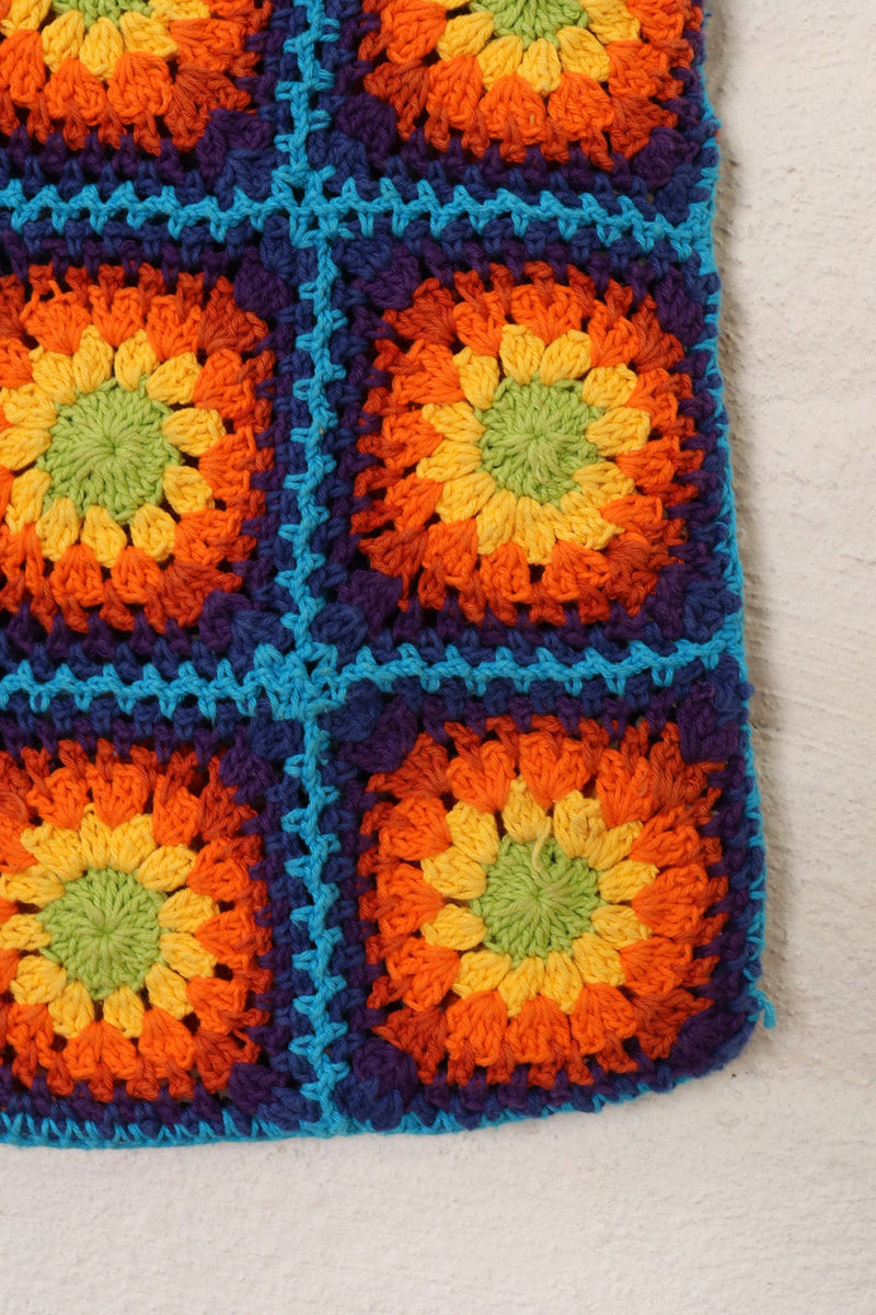 Electric Granny Square Handbag