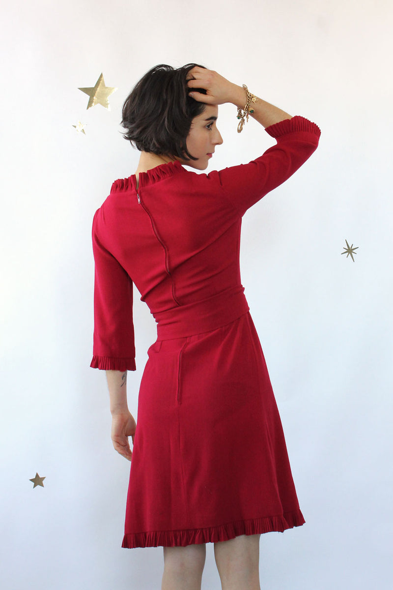 May Ruby Frill Dress XS