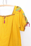 Marigold Cross Stitch Dress S
