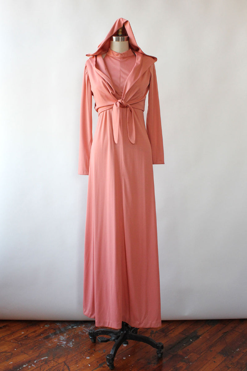 Rose Maxi & Hooded Bolero Set XS