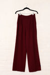 St John Aubergine Knit Pants S/M
