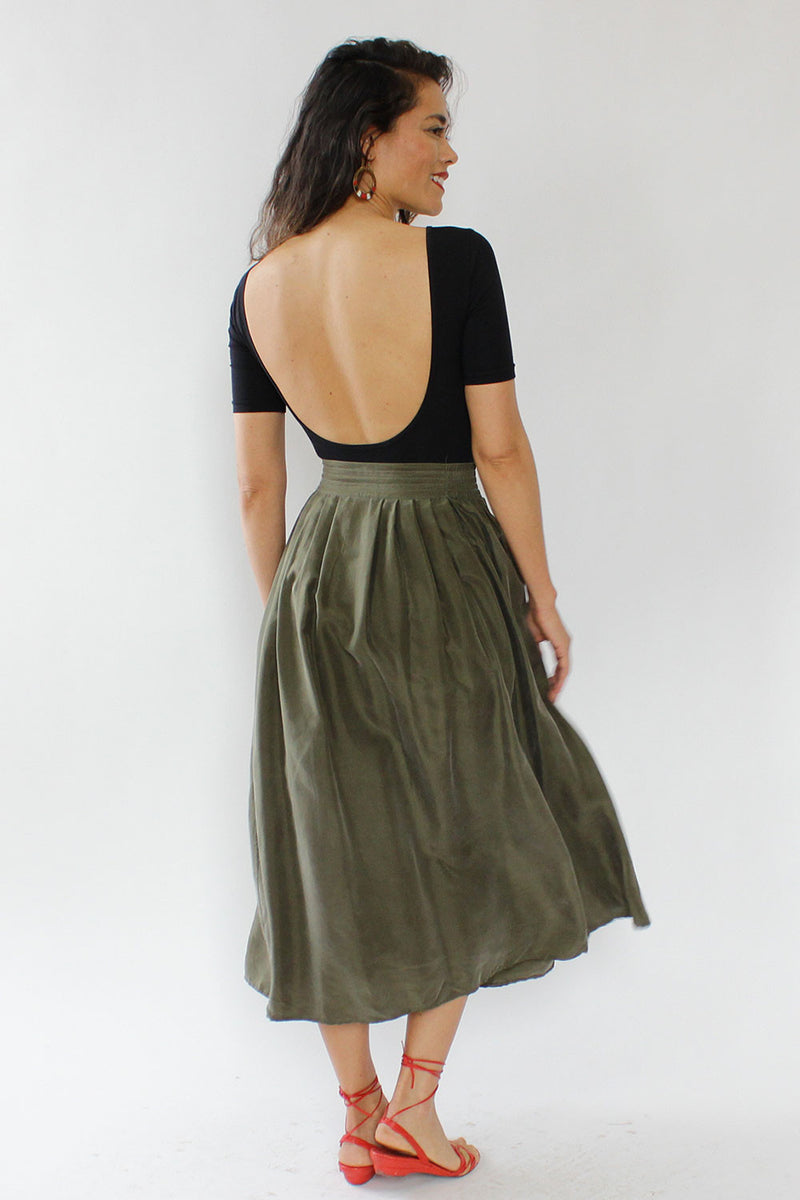 Diane Silk Skirt L
