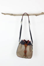 Dooney & Bourke Tricolor Bucket Bag