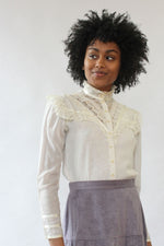 Gunne Sax Lace Top XS/S