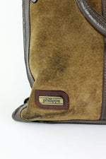 Phillippe suede & leather tote