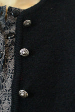 Boiled Wool Crop Jacket M